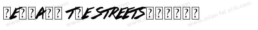 Reclaim the Streets字体转换